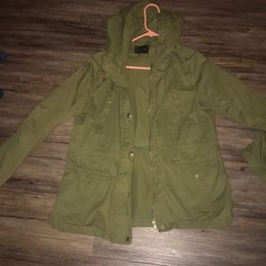 Olive green jacket